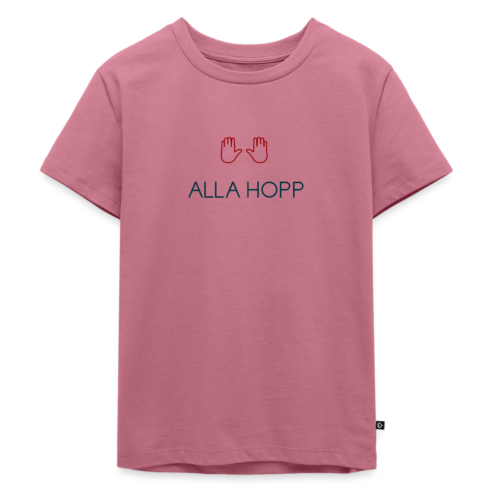 KINDER PREMIUM SHIRT - ALLA HOPP TRANSPARENT - Mauve