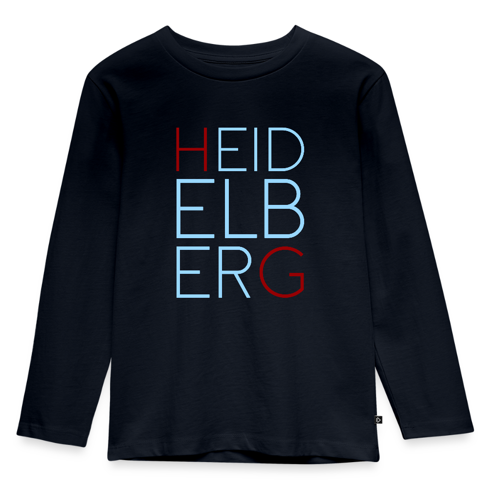 KINDER PREMIUM LANGARM-SHIRT - HEIDELBERG DARK - Navy