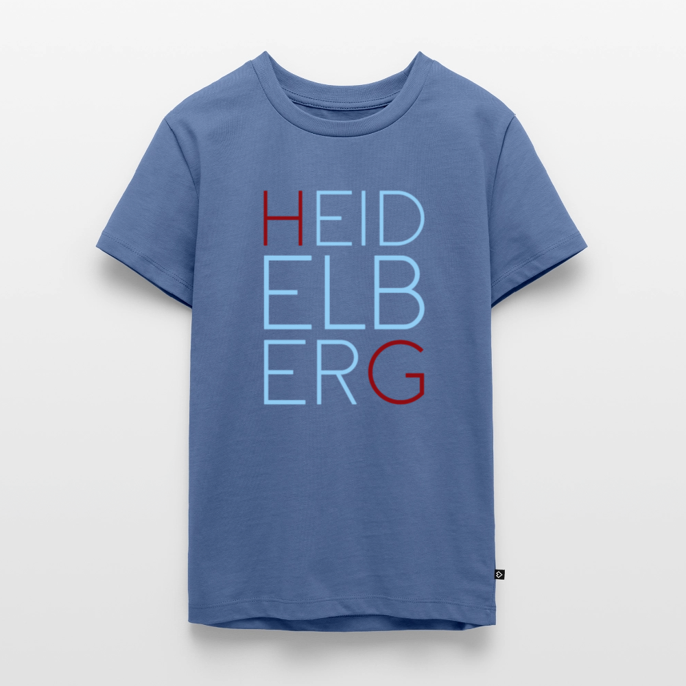 TEENAGER PREMIUM SHIRT - HEIDELBERG DARK - Taubenblau