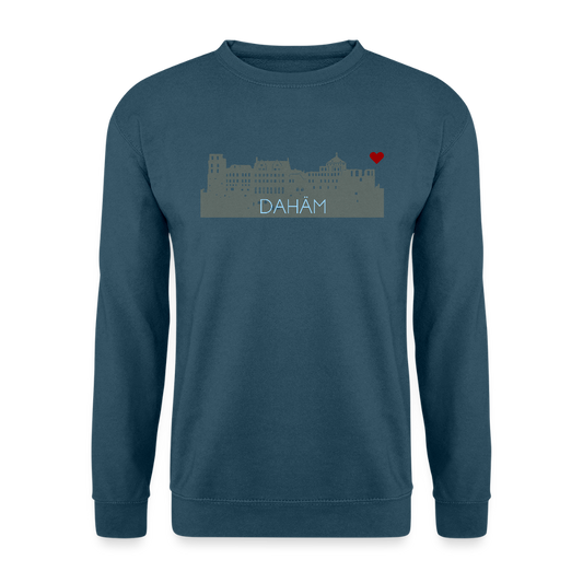 UNISEX SWEATSHIRT - HEIDELBERGER SCHLOSS DAHÄM DARK - Indigoblau