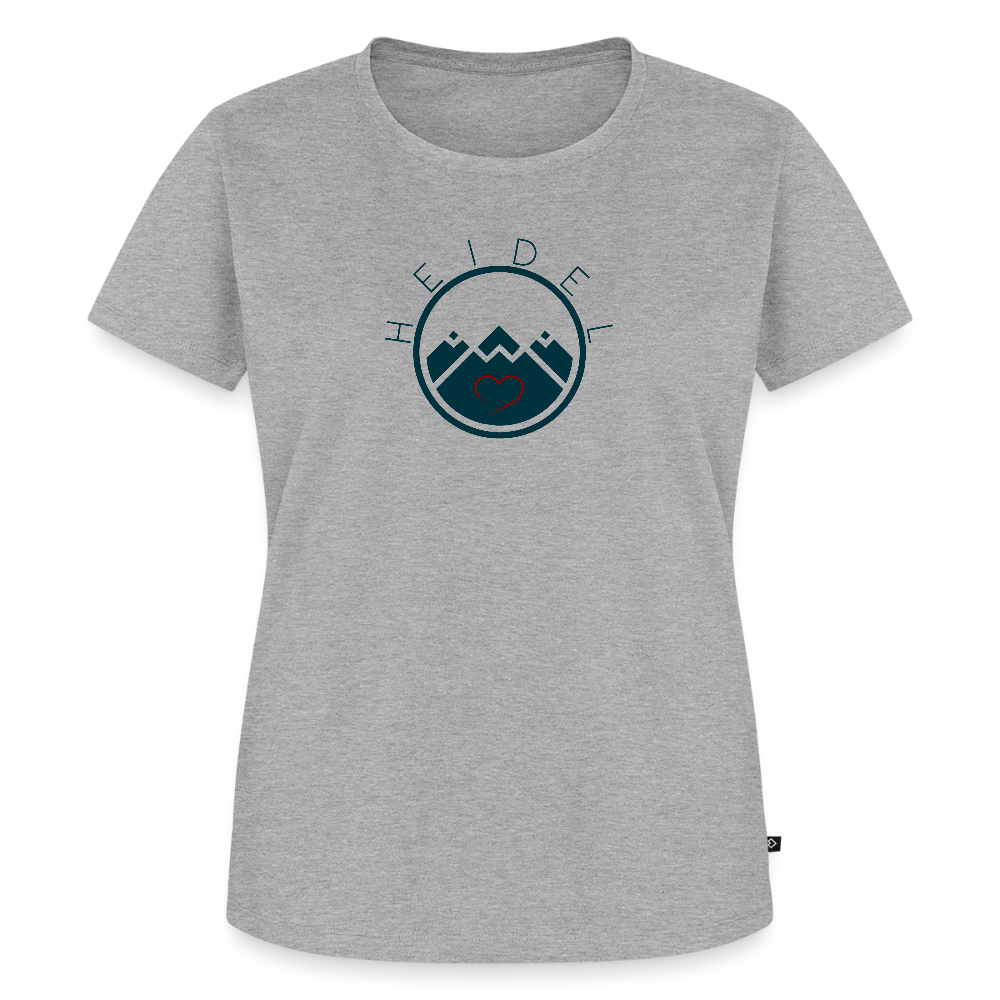 DAMEN ORGANIC SHIRT  - HEIDELSTORE TRANSPARENT - Grau meliert