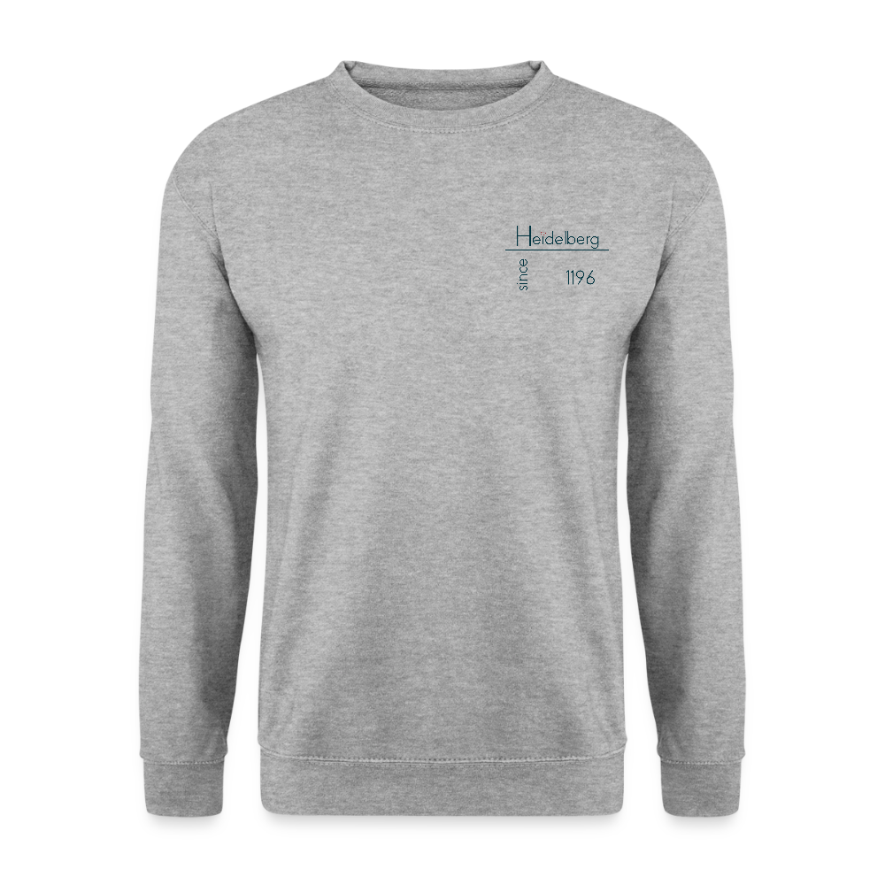 UNISEX SWEATSHIRT  - HEIDELBERG SINCE TRANSPARENT - Weißgrau meliert
