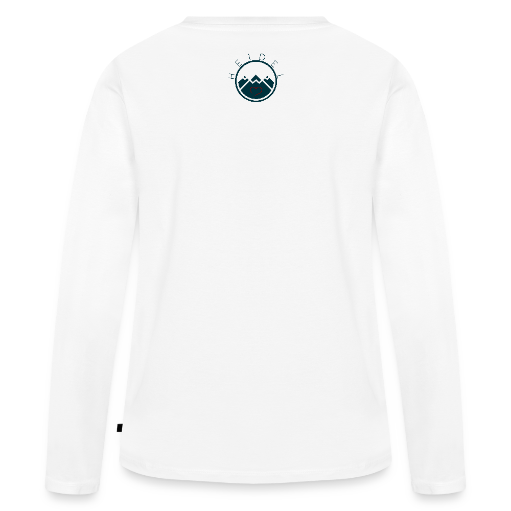 DAMEN ORGANIC LANGARM-SHIRT - HEIDELBERG SINCE TRANSPARENT - Weiß