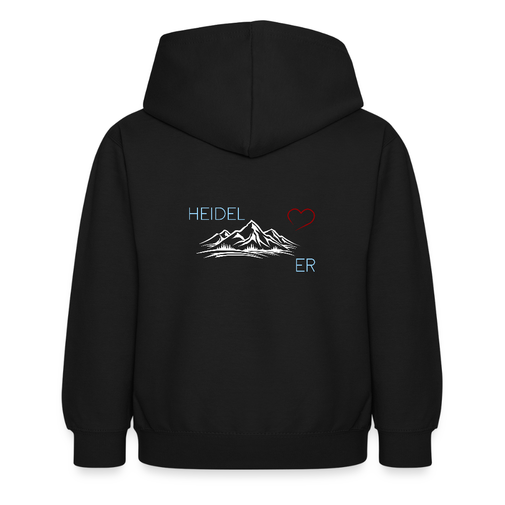 KINDER PREMIUM HOODIE - HEIDEL(BERG)ER DARK - Schwarz