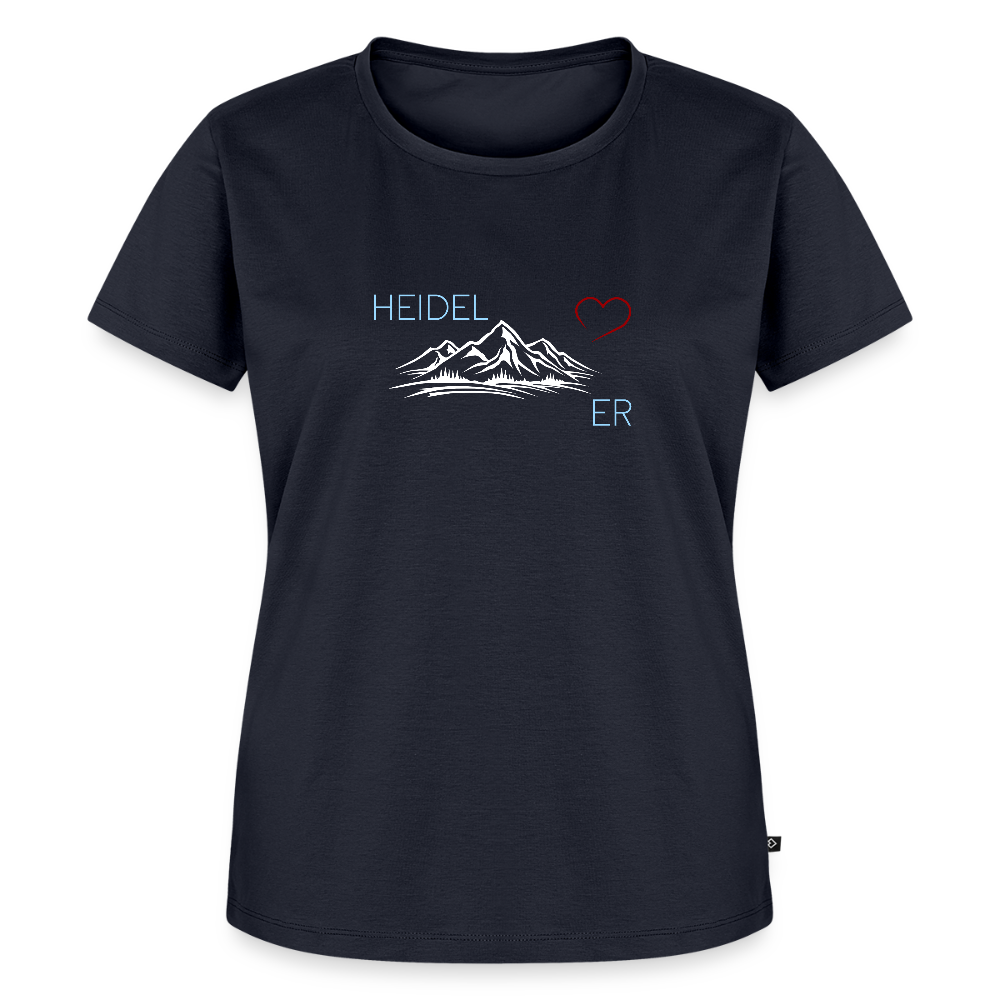 DAMEN ORGANIC SHIRT - HEIDEL(BERG)ER DARK - Navy