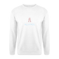 UNISEX SWEATSHIRT - ALLA MOL SEKT TRANSPARENT - Weiß