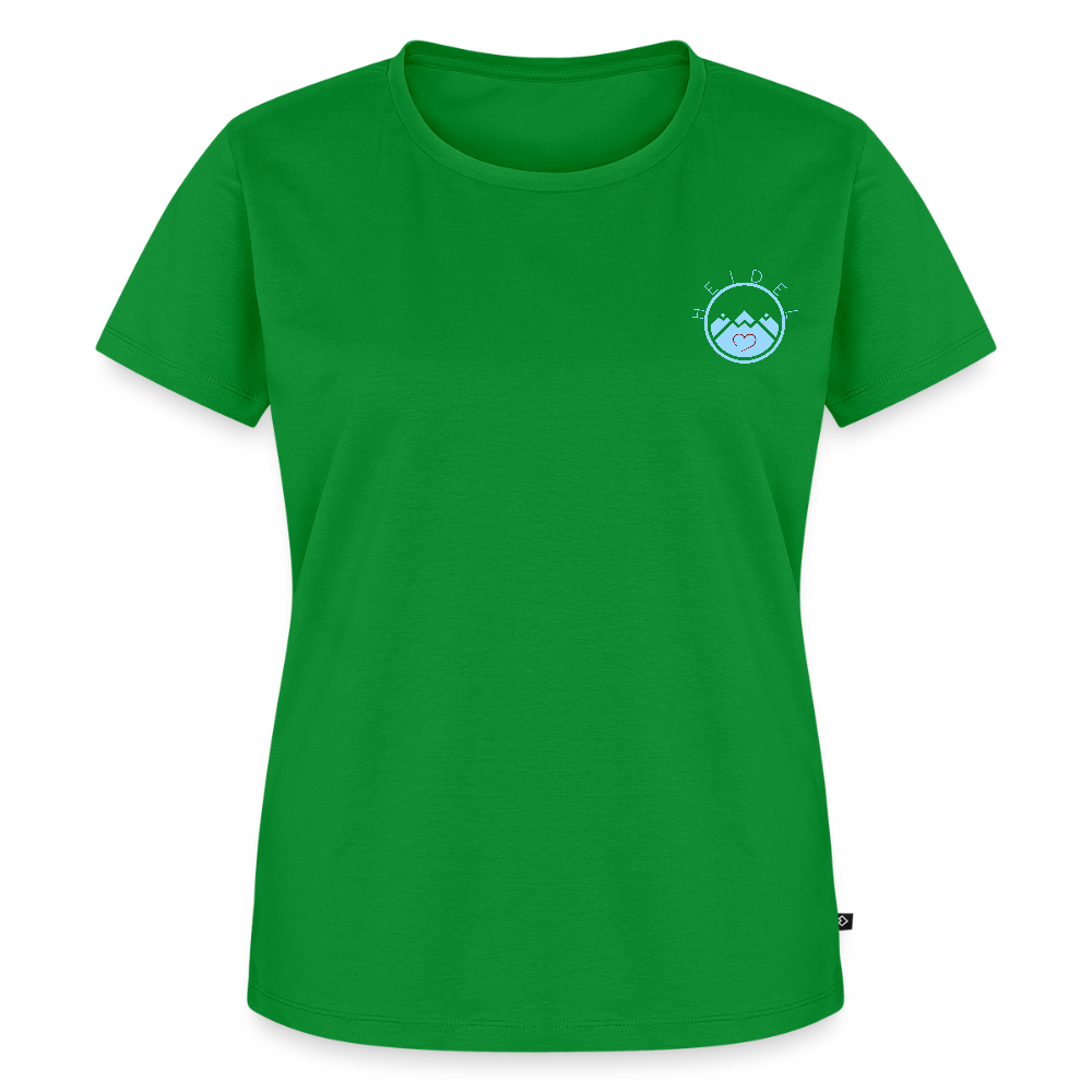 DAMEN ORGANIC SHIRT - HEIDELBERGER SCHLOSS DAHÄM (DESIGN HINTEN) DARK - Grün