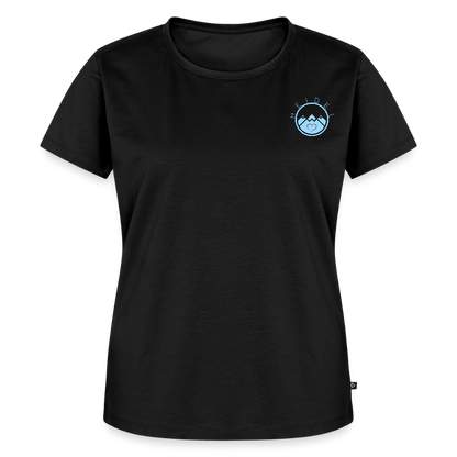 DAMEN ORGANIC SHIRT - HEIDELBERGER SCHLOSS (DESIGN HINTEN) DARK - Schwarz