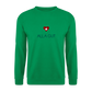 UNISEX SWEATSHIRT - ALLA GUT TRANSPARENT - Kelly Green