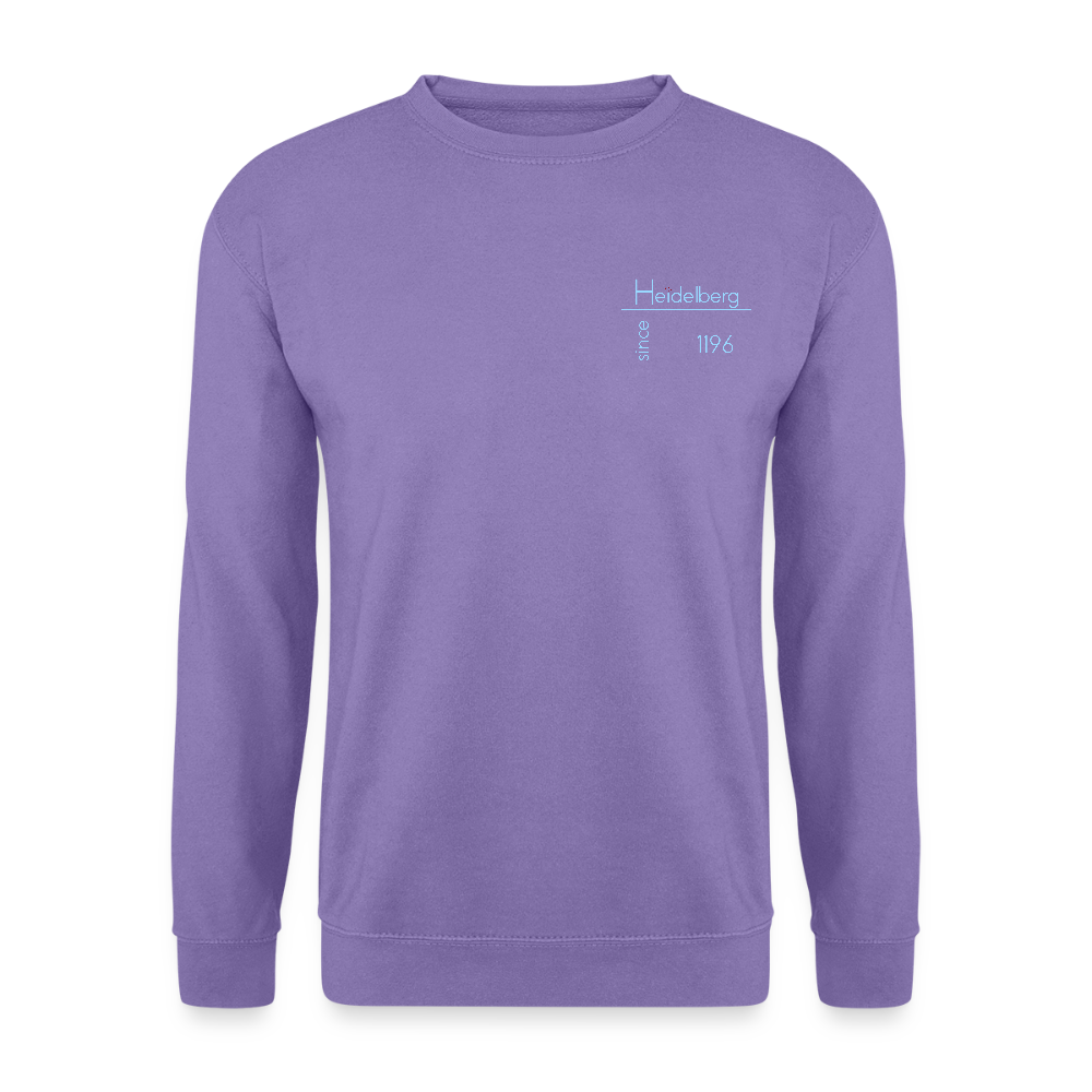 UNISEX SWEATSHIRT  - HEIDELBERG SINCE DARK - Lavendel