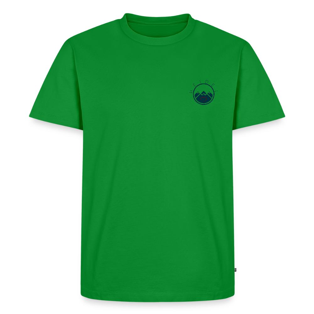 HERREN ORGANIC SHIRT - HEIDELBERGER SCHLOSS (DESIGN HINTEN) TRANSPARENT - Grün