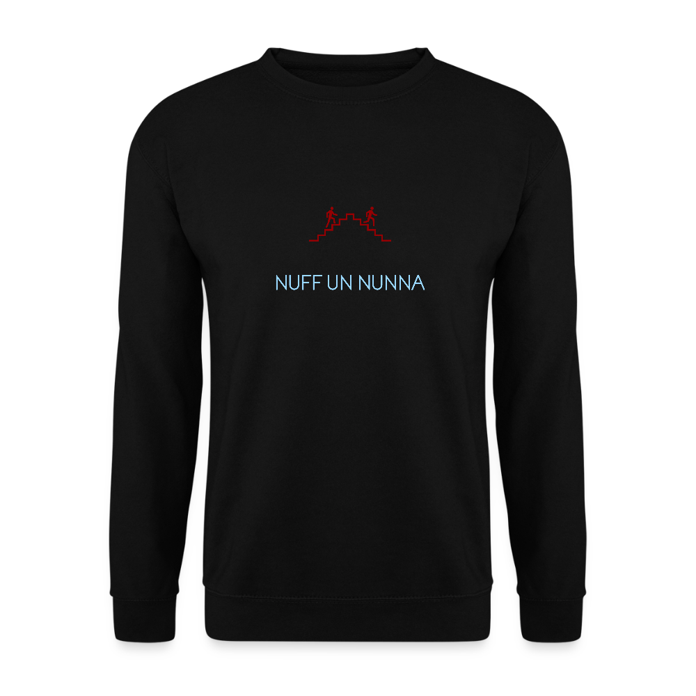 UNISEX SWEATSHIRT - NUFF UN NUNNA DARK - Schwarz
