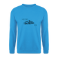 UNISEX SWEATSHIRT - HEIDEL(BERG)ER TRANSPARENT - Meeresblau