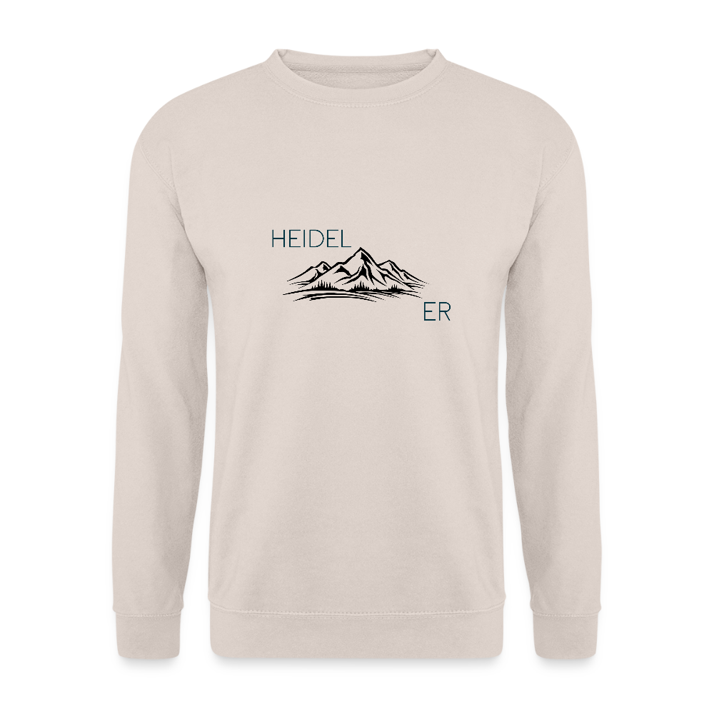 UNISEX SWEATSHIRT - HEIDEL(BERG)ER TRANSPARENT - Sand