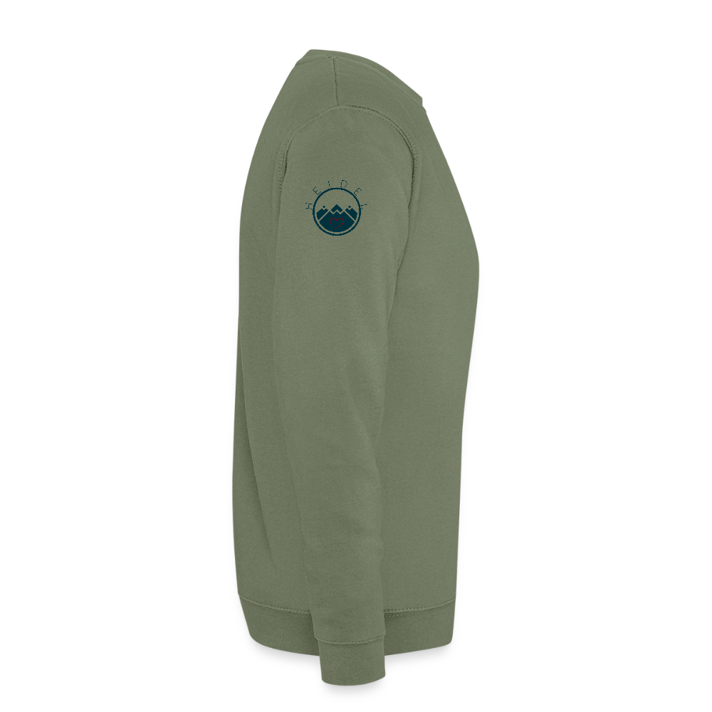 UNISEX SWEATSHIRT - HEIDEL(BERG)ER TRANSPARENT - Armeegrün