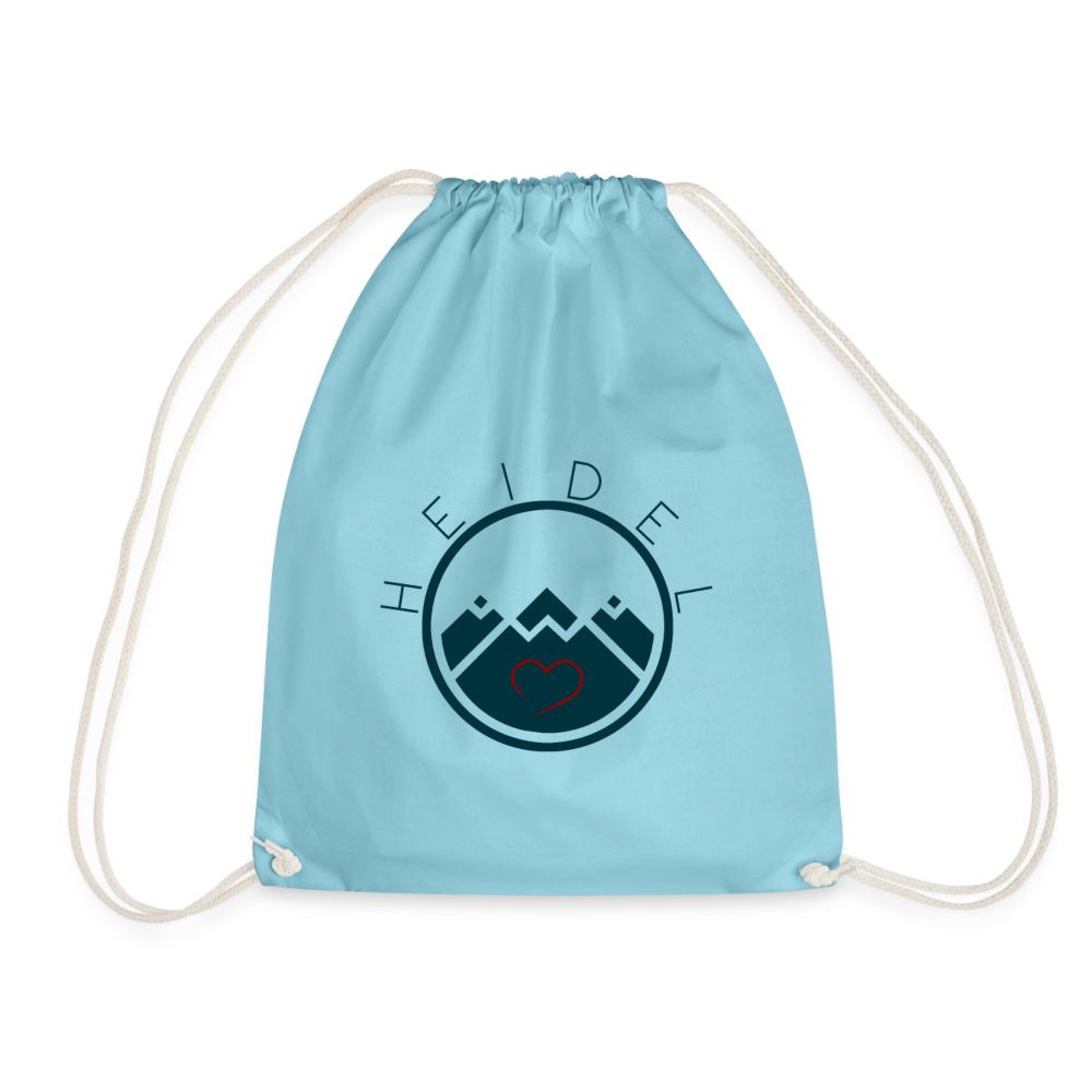 TURNBEUTEL - HEIDELSTORE TRANSPARENT - Aqua