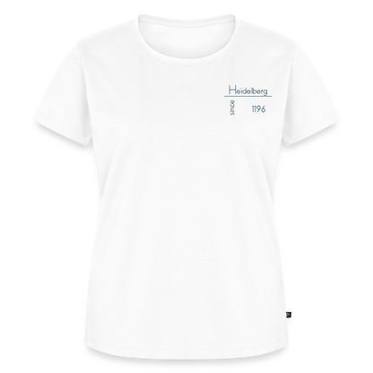 DAMEN ORGANIC SHIRT - HEIDELBERG SINCE TRANSPARENT - Weiß