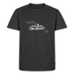 HERREN ORGANIC- HEIDEL(BERG)ER T-SHIRT DARK - Anthrazit meliert