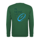 UNISEX SWEATSHIRT - IN NEINE UFF DA ZEIL RUGBY TRANSPARENT - Grün