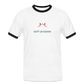 HERREN KONTRAST SHIRT - NUFF UN NUNNA TRANSPARENT - Weiß/Schwarz