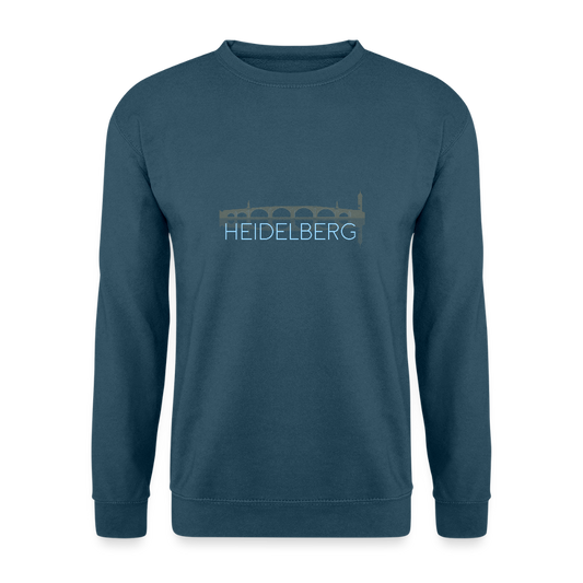 UNISEX SWEATSHIRT  - ALTE BRÜCKE HEIDELBERG DARK - Indigoblau