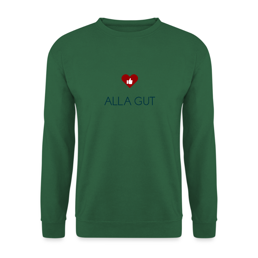 UNISEX SWEATSHIRT - ALLA GUT TRANSPARENT - Grün