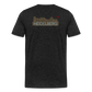 HERREN ORGANIC SHIRT - HEIDELBERGER SCHLOSS (DESIGN HINTEN) DARK - Anthrazit
