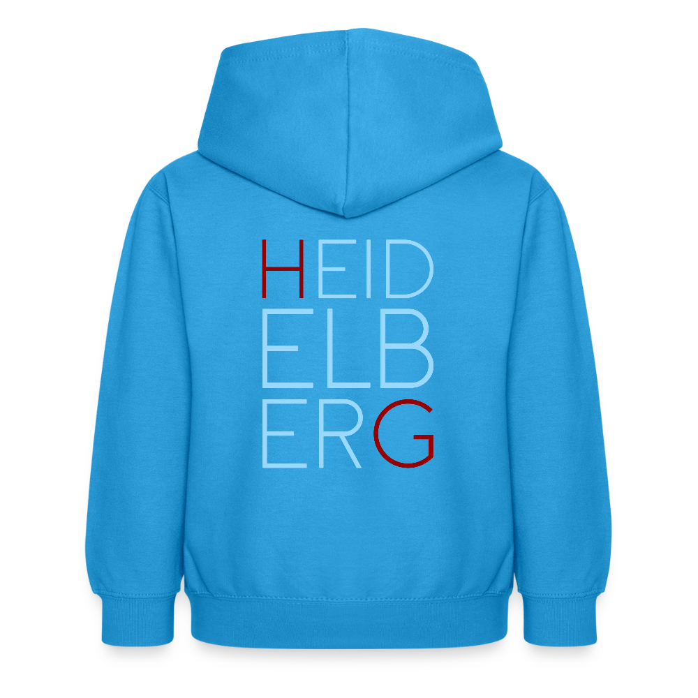 KINDER PREMIUM HOODIE - HEIDELBERG DARK - Meeresblau