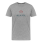 HERREN ORGANIC SHIRT - ALLA MOL TRANSPARENT - Grau meliert