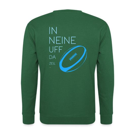 UNISEX SWEATSHIRT - IN NEINE UFF DA ZEIL RUGBY DARK - Grün