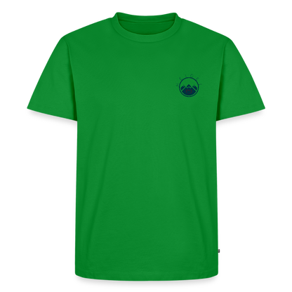 HERREN ORGANIC SHIRT - HEIDELBERGER SCHLOSS DAHÄM (DESIGN HINTEN) TRANSPARENT - Grün