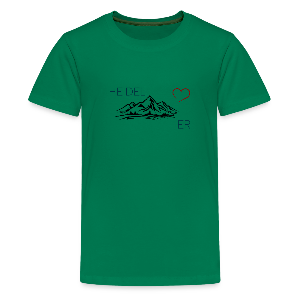 TEENAGER PREMIUM SHIRT - HEIDEL(BERG)ER TRANSPARENT - Kelly Green