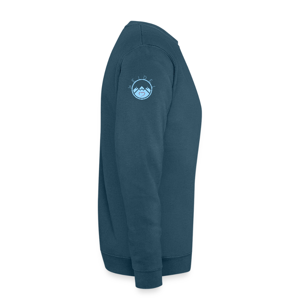 UNISEX SWEATSHIRT - ALLA MOL BIER DARK - Indigoblau