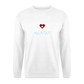 UNISEX SWEATSHIRT - ALLA GUT DARK - Weiß