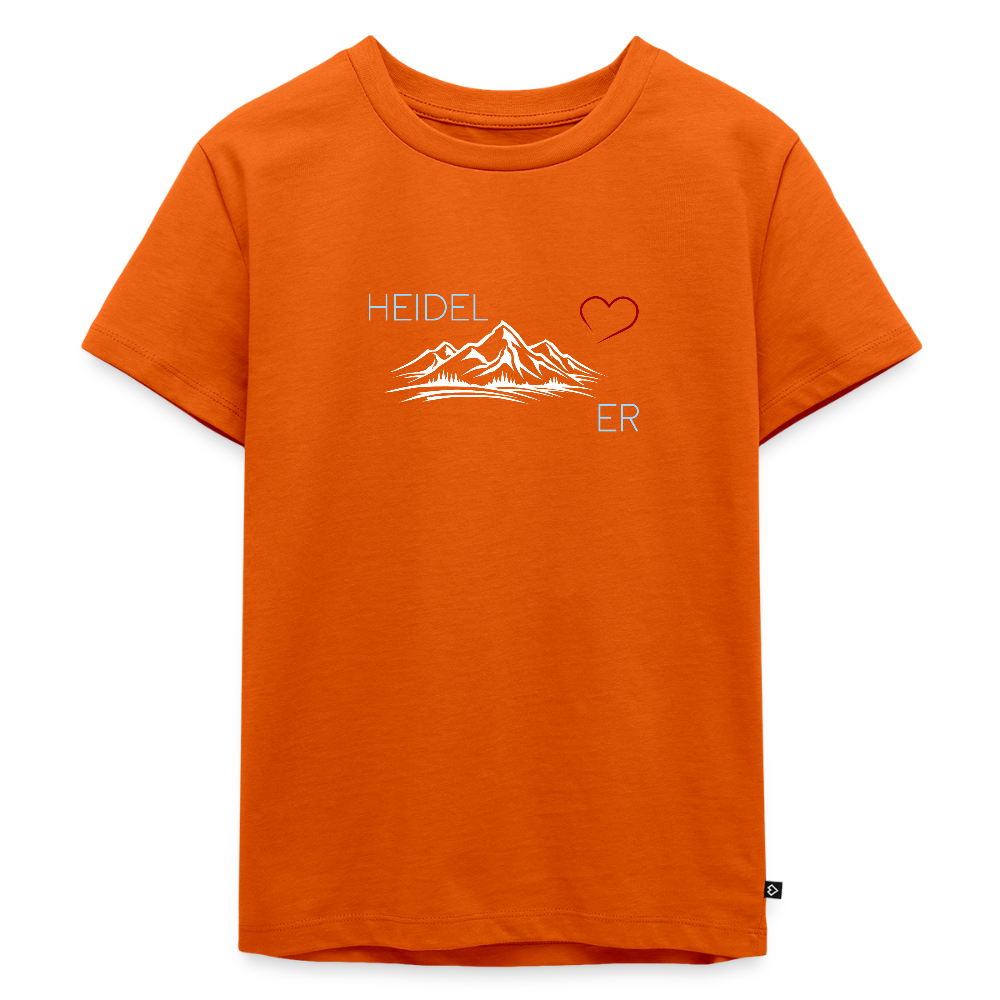 KINDER PREMIUM SHIRT - HEIDEL(BERG)ER DARK - Orange 