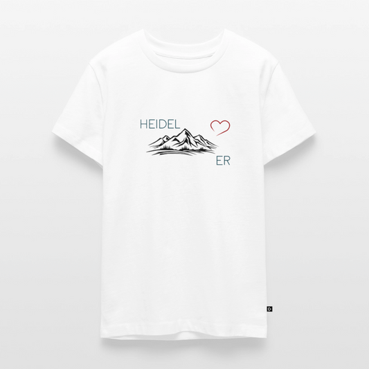 TEENAGER PREMIUM SHIRT - HEIDEL(BERG)ER TRANSPARENT - Weiß