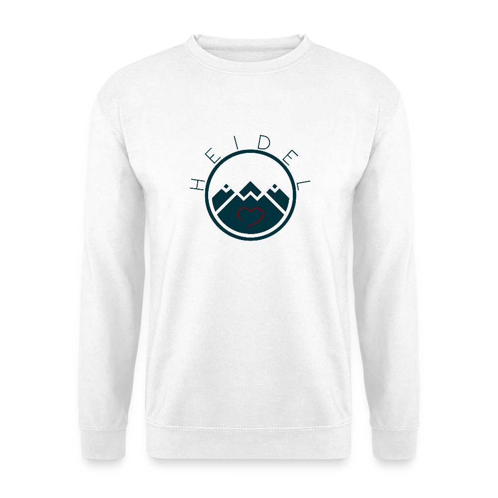 UNISEX SWEATSHIRT - HEIDELSTORE TRANSPARENT - Weiß