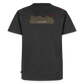 HERREN ORGANIC SHIRT - HEIDELBERGER SCHLOSS DAHÄM (DESIGN HINTEN) DARK - Anthrazit meliert