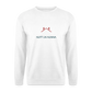 UNISEX SWEATSHIRT - NUFF UN NUNNA TRANSPARENT - Weiß