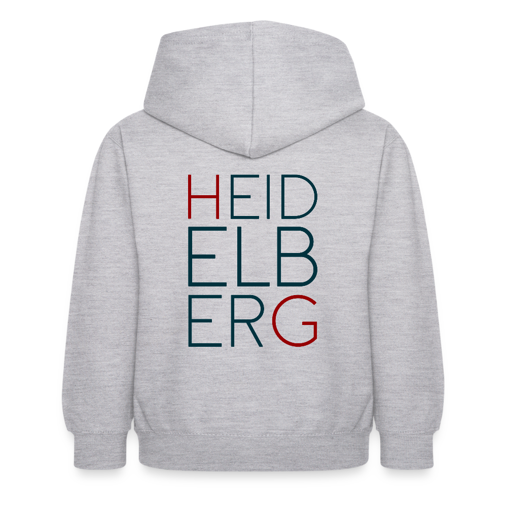 KINDER PREMIUM HOODIE - HEIDELBERG TRANSPARENT - Hellgrau meliert