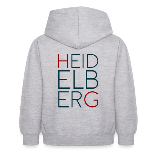 KINDER PREMIUM HOODIE - HEIDELBERG TRANSPARENT - Hellgrau meliert