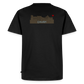 HERREN ORGANIC SHIRT - HEIDELBERGER SCHLOSS DAHÄM (DESIGN HINTEN) DARK - Schwarz