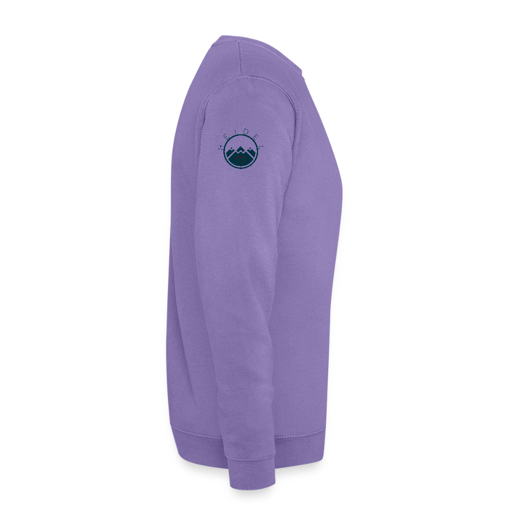 UNISEX SWEATSHIRT - ALLA MOL SEKT TRANSPARENT - Lavendel