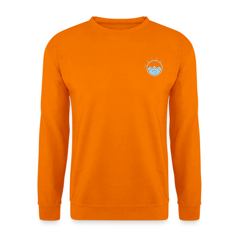 UNISEX SWEATSHIRT - IN NEINE UFF DA ZEIL RUGBY DARK - Orange