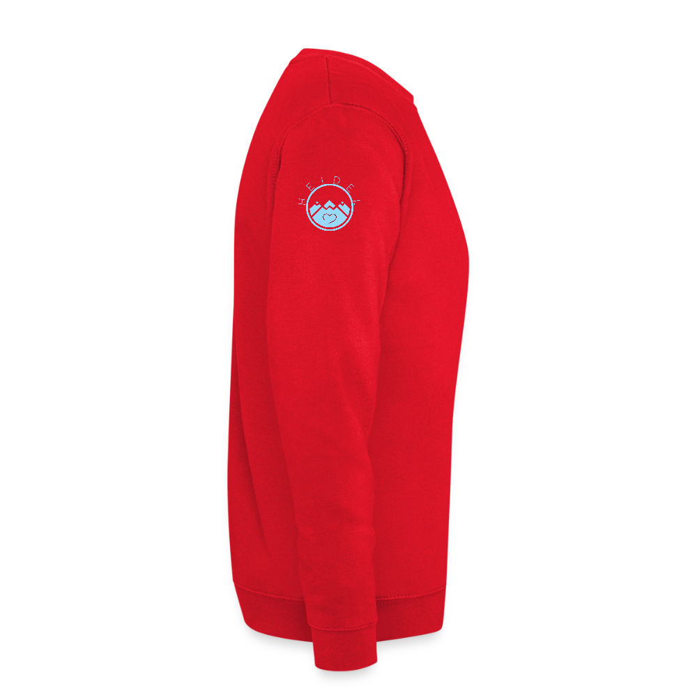 UNISEX SWEATSHIRT - ALLA GUT DARK - Rot