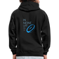UNISEX HOODIE - IN NEINE UFF DA ZEIL RUGBY DARK - Schwarz/Rot