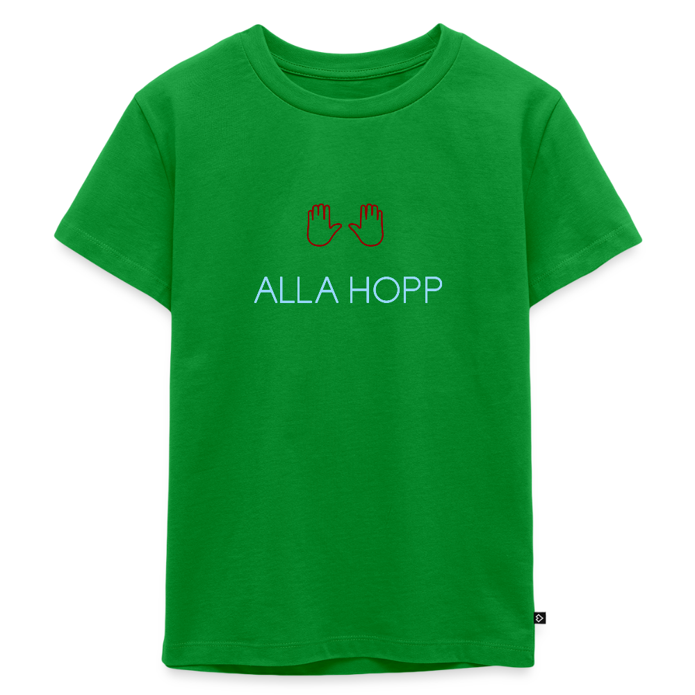 KINDER PREMIUM SHIRT - ALLA HOPP DARK - Grün