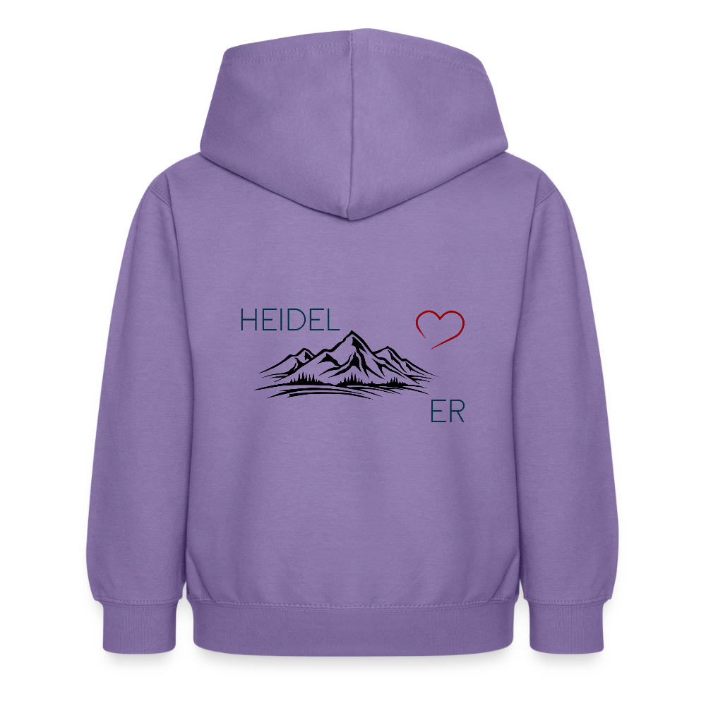 KINDER PREMIUM HOODIE - HEIDEL(BERG)ER TRANSPARENT - Lavendel