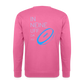 UNISEX SWEATSHIRT - IN NEINE UFF DA ZEIL RUGBY DARK - Pink