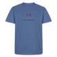 HERREN ORGANIC SHIRT - NUFF UN NUNNA TRANSPARENT - Taubenblau